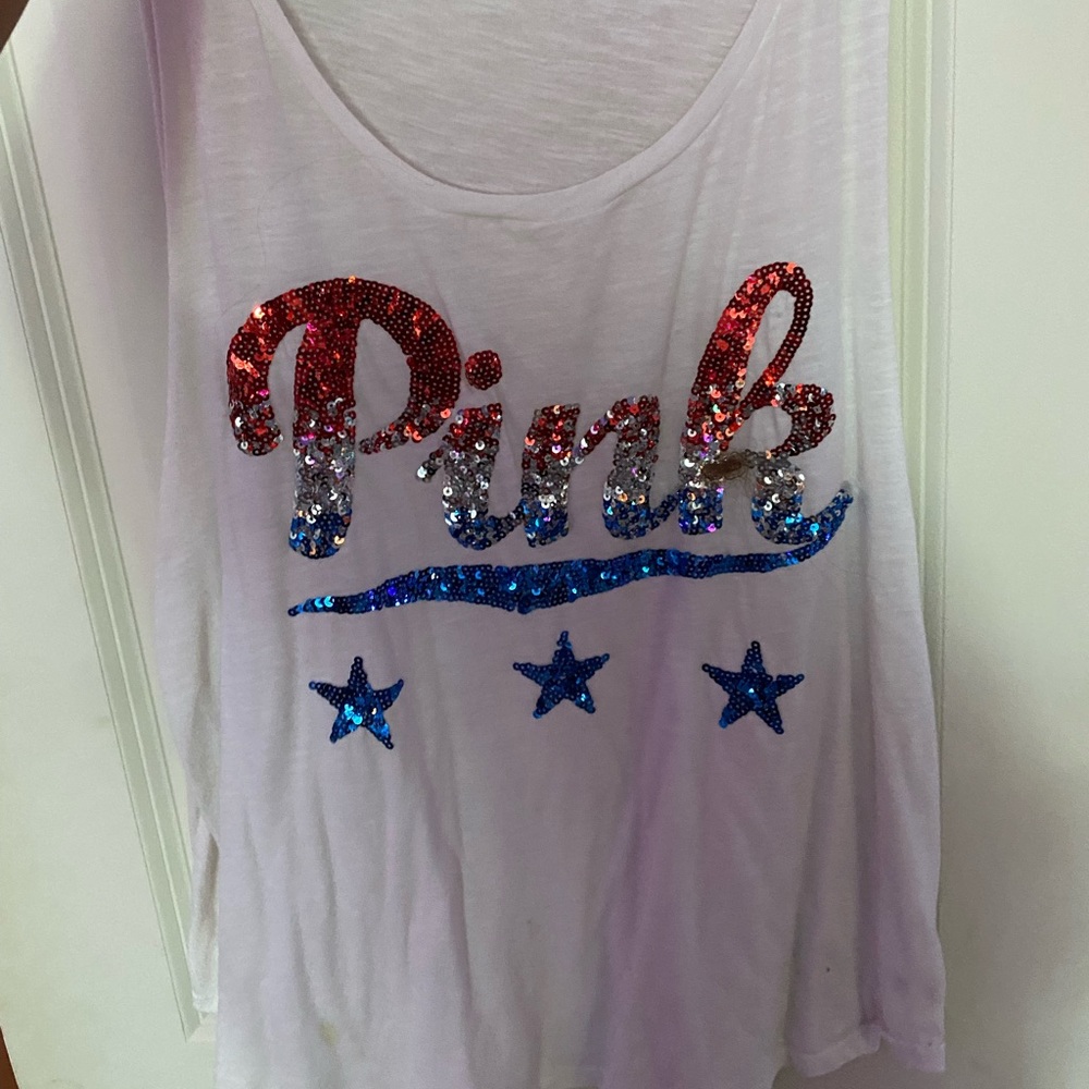PINK SEQUIN Tank